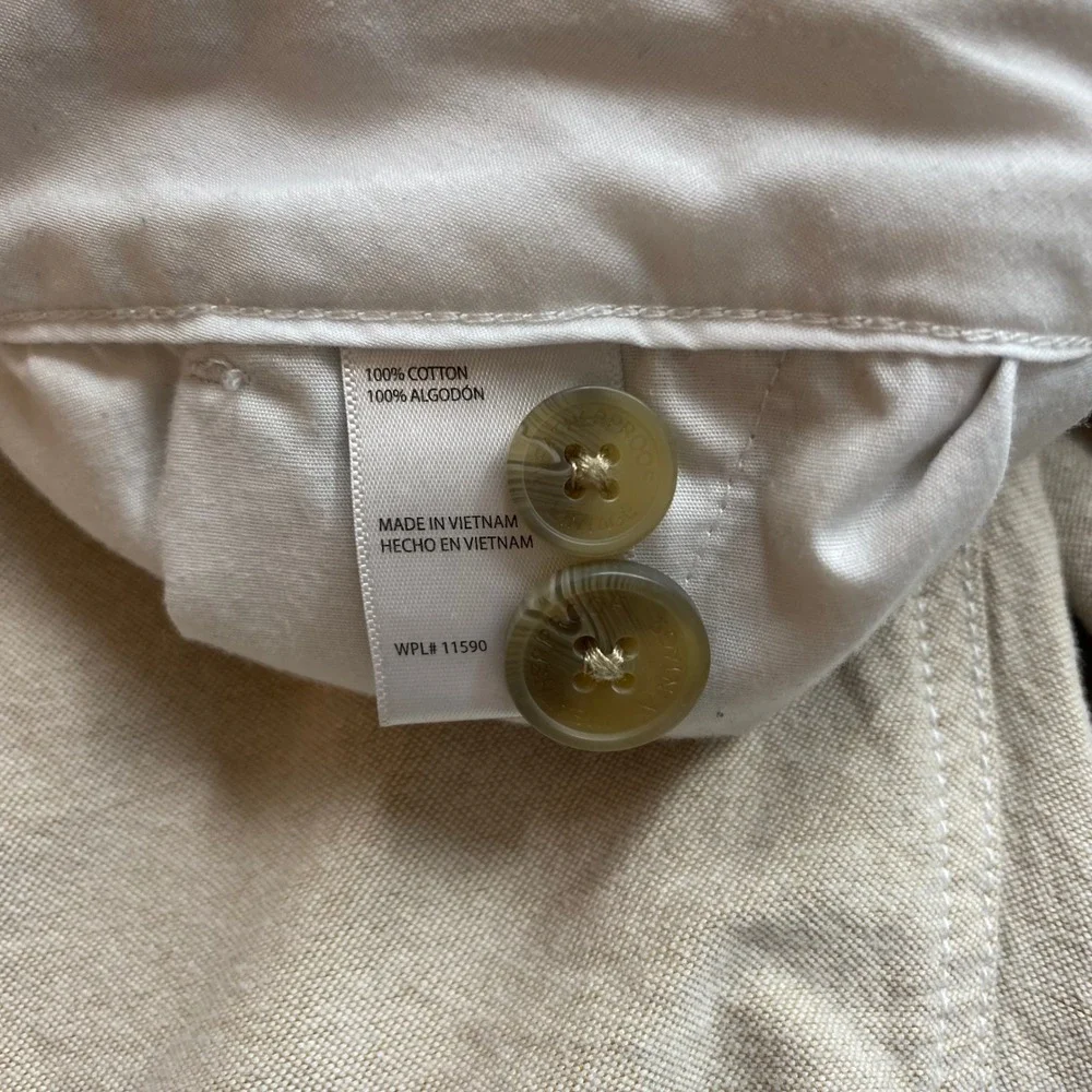 WEATHERPROOF Khaki Chino Shorts‎ Men's Size 32 Flat Front Casual Everyday